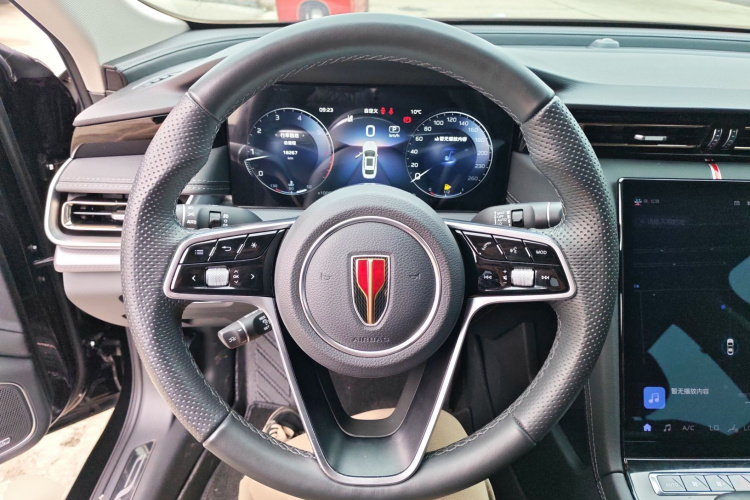红旗H5 2024款 2.0T 自动智联旗畅版中控内饰13