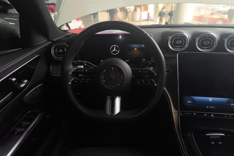 奔驰C级 2024款 改款 C 200 L 运动版中控内饰13