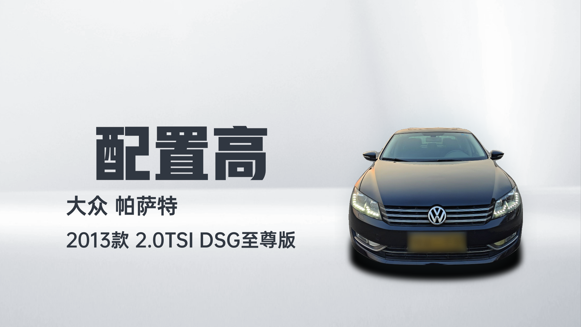 大众 帕萨特 2013款 2.0TSI DSG至尊版解读2