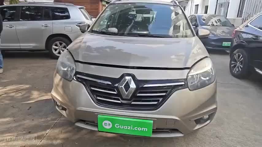 雷诺 科雷傲(进口) 2014款 改款 2.0L 两驱标准版检测视频1