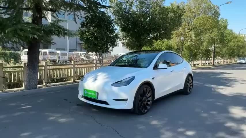 特斯拉 Model Y 2022款 Performance高性能全轮驱动版实拍1