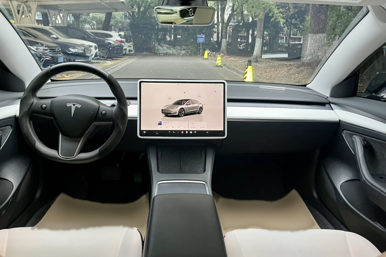 特斯拉 Model 3 2022款 后轮驱动版中控内饰7003