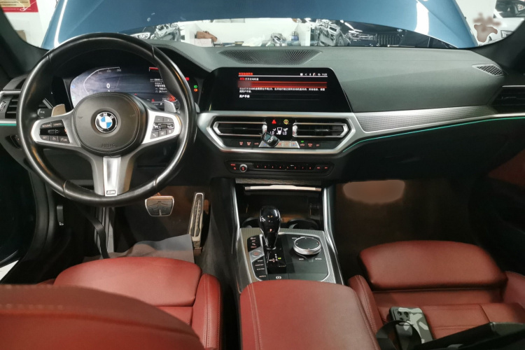 宝马4系 2021款 改款 425i M运动曜夜版中控内饰7002