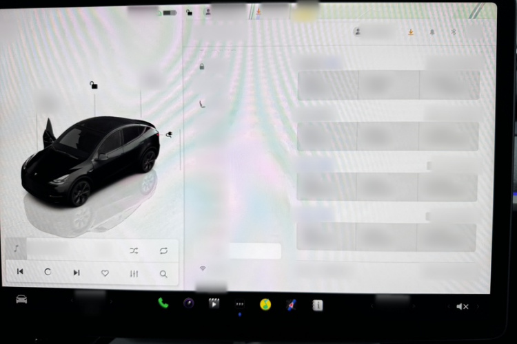 特斯拉 Model Y 2023款 后轮驱动版中控内饰7005