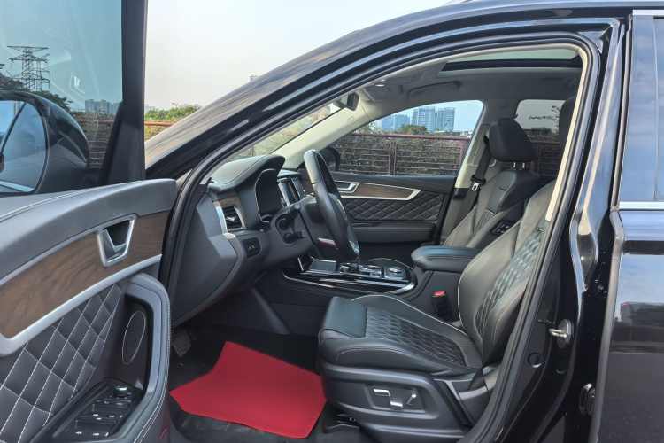 红旗HS7 2019款 3.0T 自动四驱智联旗畅版中控内饰7001