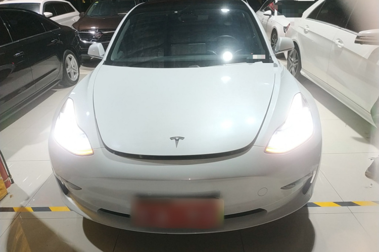 特斯拉 Model 3 2020款 改款 长续航后轮驱动版车身外观2
