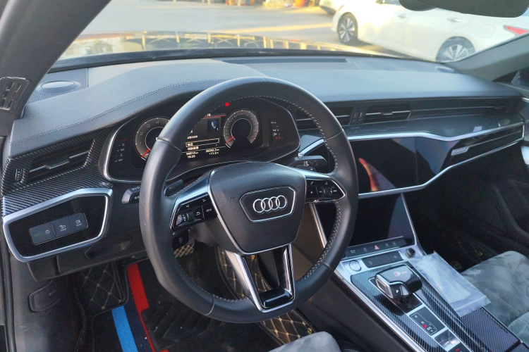 奥迪A6L 2019款 45 TFSI 臻选动感型中控内饰12