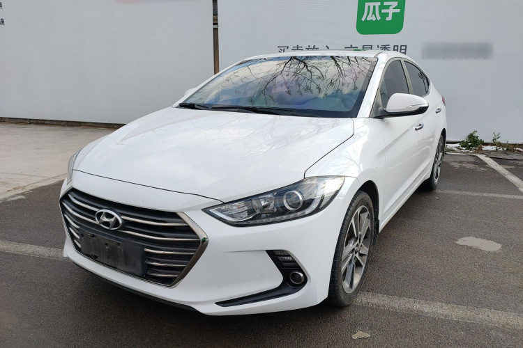 现代 领动 2016款 1.6L 自动智炫·精英型车身外观1