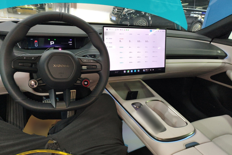 小米汽车 小米SU7 2024款 四驱超长续航高阶智驾Max版中控内饰7002