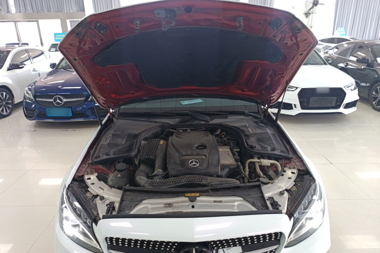 奔驰C级 2017款 改款 C 200 L 运动版机舱底盘24