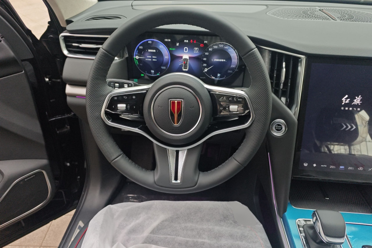 红旗HS7 PHEV 2025款 2.0T PHEV 四驱200万辆纪念版 6座局部细节13