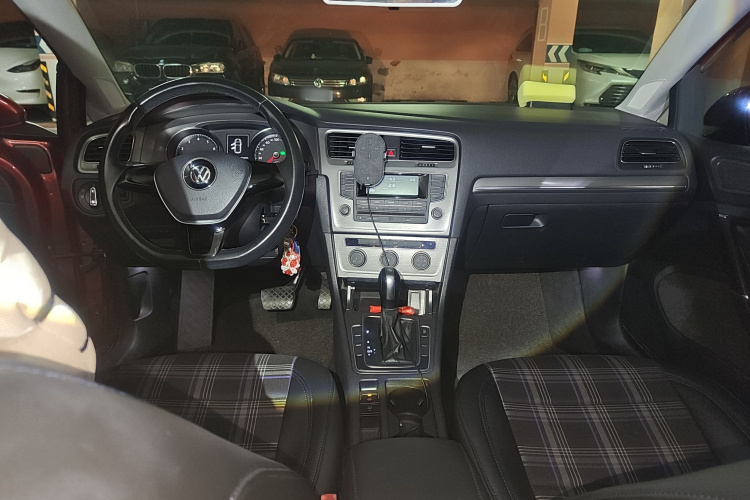 大众 高尔夫 2015款 1.4TSI 自动舒适型中控内饰12
