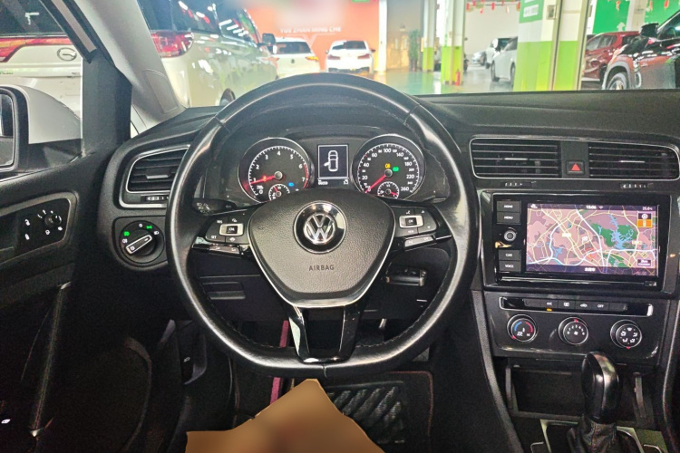 大众 高尔夫 2019款 1.6L 自动舒适型 国V局部细节13