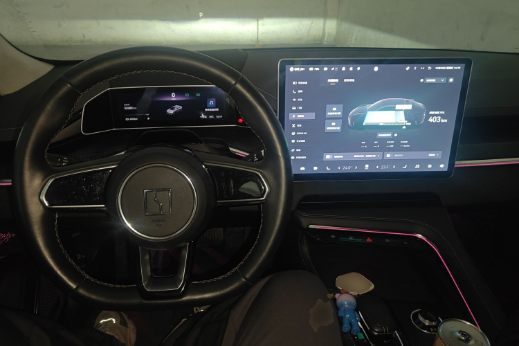 极氪001 2022款 长续航双电机 WE版中控内饰12