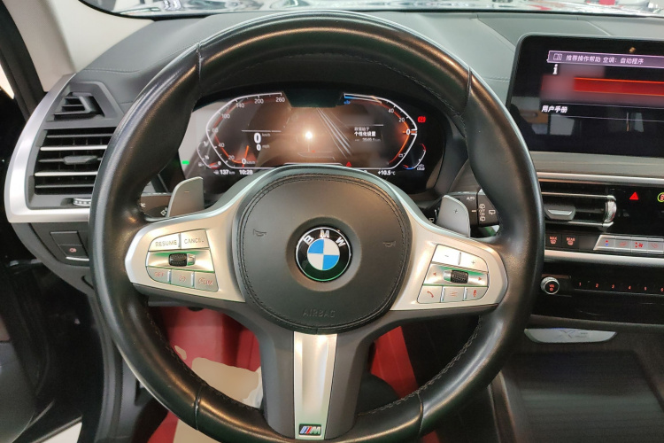 宝马X3 2023款 改款 xDrive30i 领先型 M曜夜套装中控内饰13