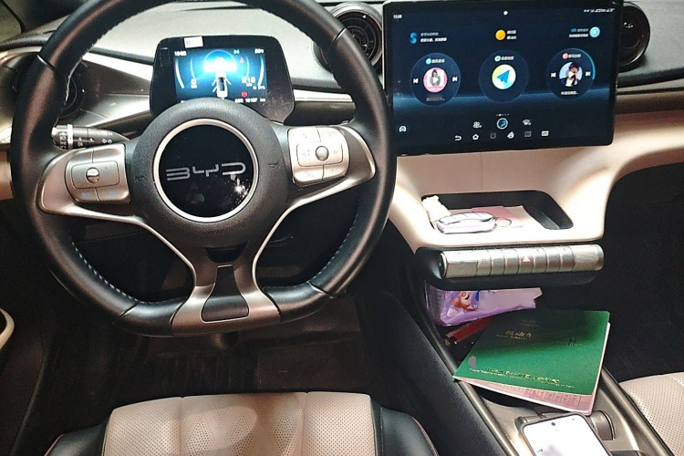 比亚迪 海豚 2023款 420km 自由版中控内饰7002