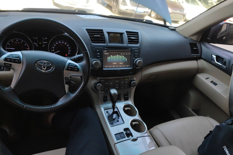 丰田 汉兰达 2012款 2.7L 两驱7座豪华版中控内饰7002