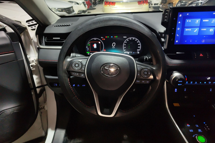 丰田 RAV4荣放双擎E+ 2021款 2.5L 四驱旗舰Pro中控内饰13