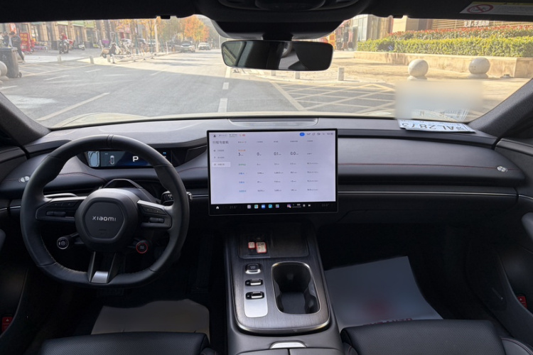 小米汽车 小米SU7 2024款 后驱长续航智驾版中控内饰7004
