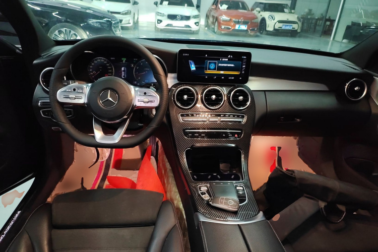 奔驰C级 2021款 C 260 星耀臻藏版中控内饰7002