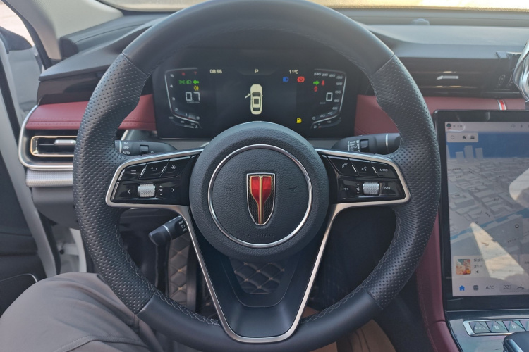 红旗H5 2024款 1.5T DCT智联旗韵版中控内饰13