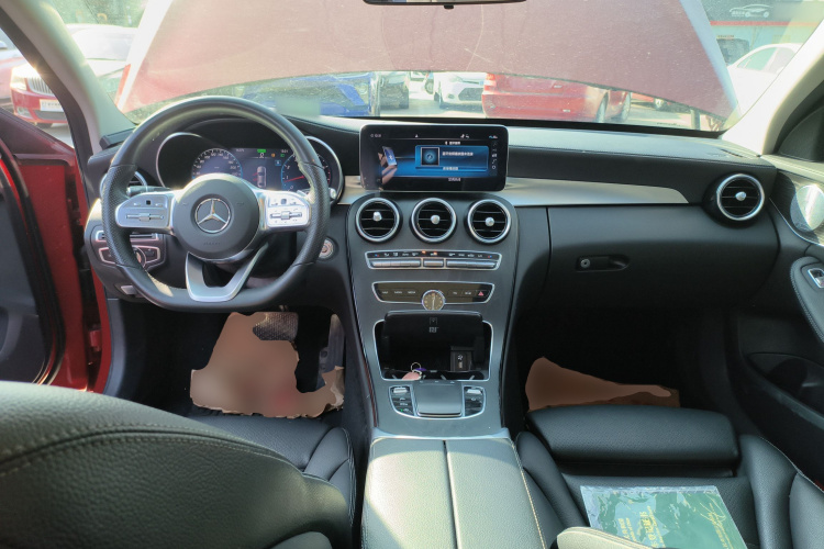 奔驰C级 2021款 C 260 L 运动星耀臻藏版中控内饰7002