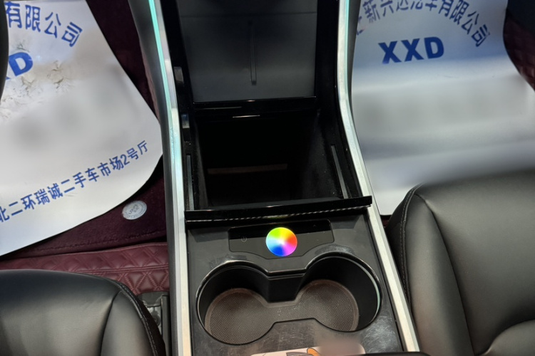 特斯拉 Model 3 2020款 长续航后轮驱动版中控内饰7006