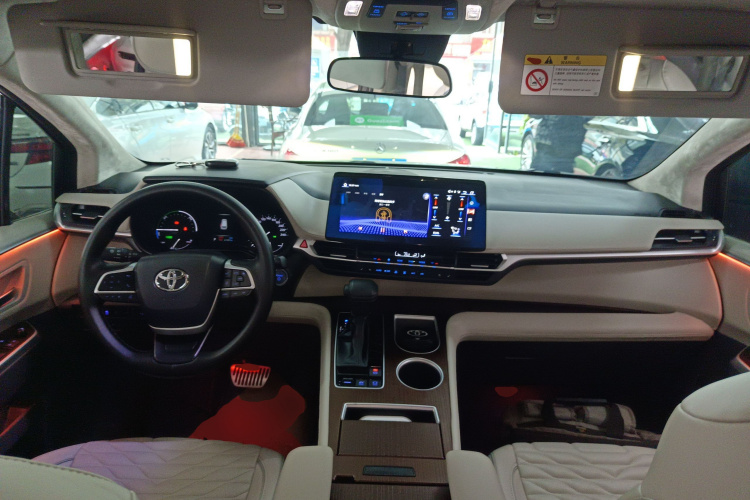 丰田 赛那SIENNA 2021款 2.5L混动 舒适版中控内饰12