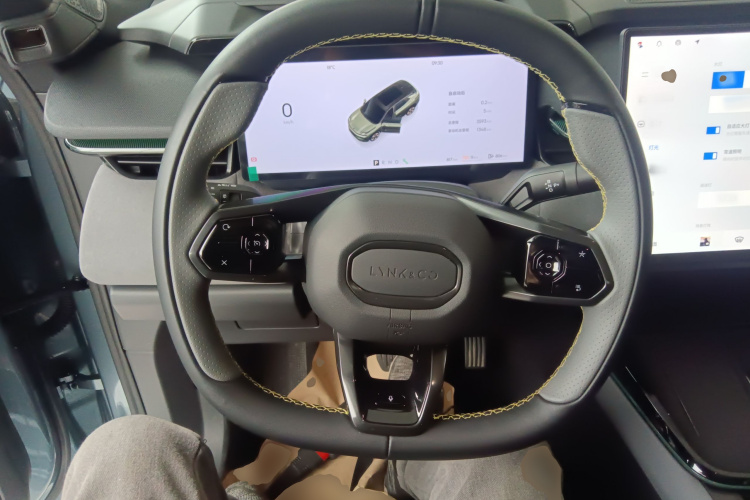 领克08 EM-P 2025款 245km 超长续航Halo中控内饰13