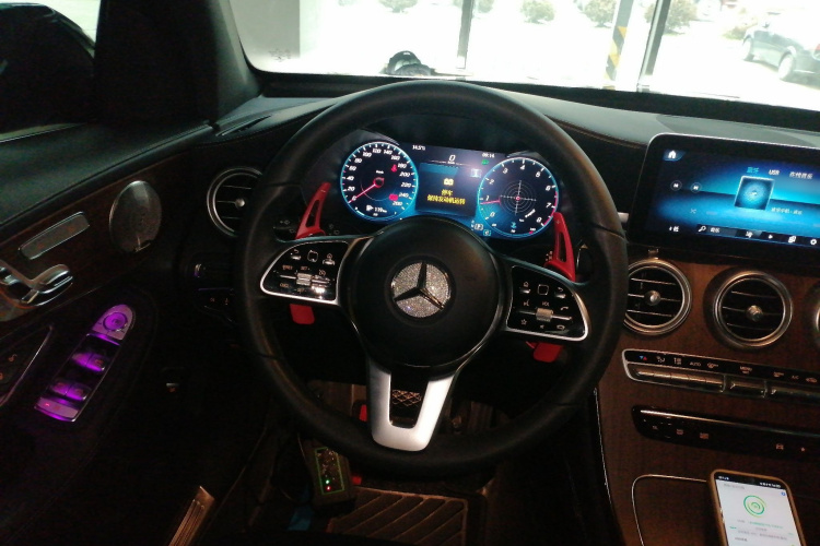 奔驰GLC 2021款 GLC 300 L 4MATIC 动感型中控内饰13