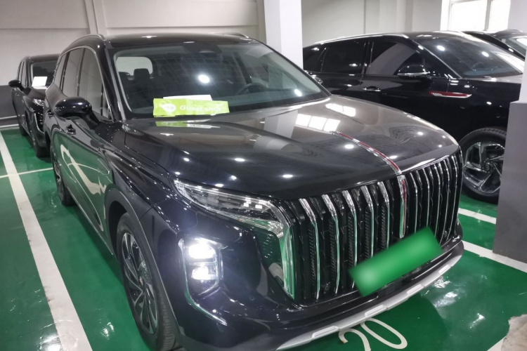 红旗HS7 PHEV 2024款 2.0T PHEV 四驱旗畅版 6座车身外观3