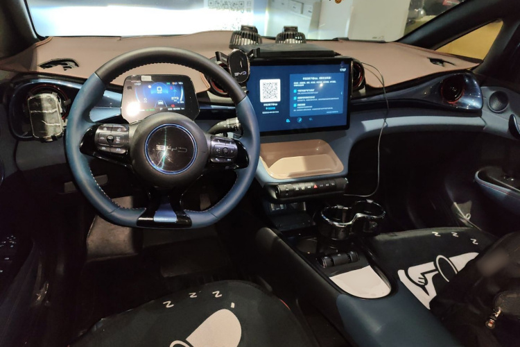 比亚迪 海豚 2021款 401km 骑士版中控内饰12