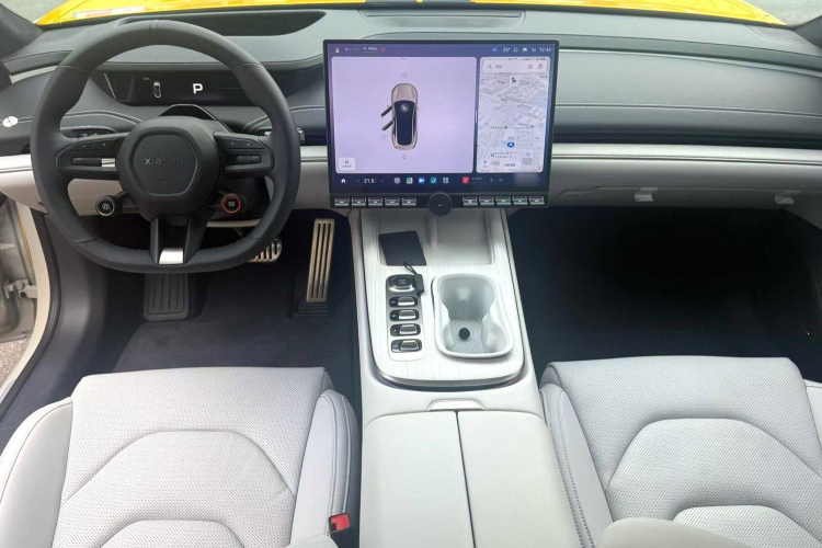 小米汽车 小米SU7 2024款 四驱超长续航高阶智驾Max版中控内饰7002