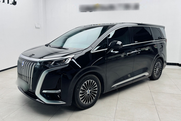 腾势D9 2022款 EV 600 四驱旗舰型车身外观1