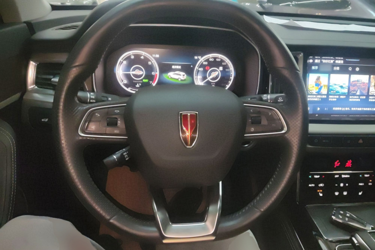 红旗HS7 2022款 2.0T DCT两驱智联旗享版 五座局部细节13