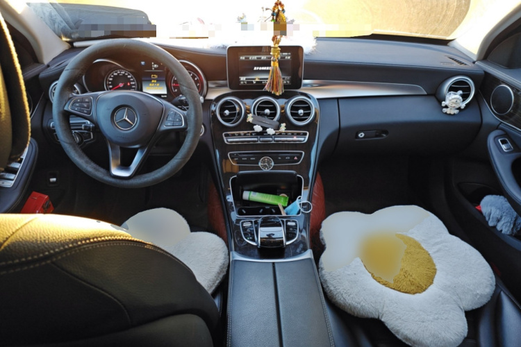 奔驰C级 2015款 改款 C 200 L中控内饰12