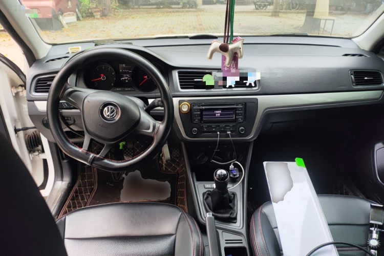 大众 朗逸 2017款 1.6L 手动风尚版中控内饰12