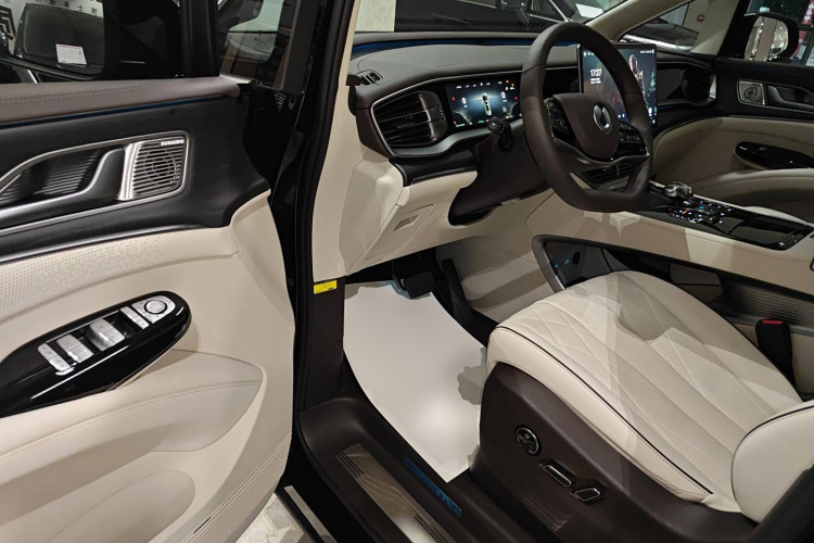 腾势D9 2024款 DM-i 980 四驱旗舰型中控内饰20