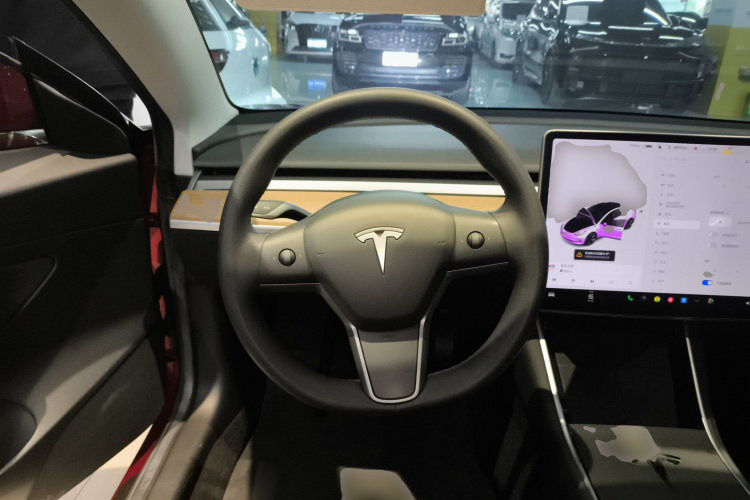特斯拉 Model 3 2020款 标准续航后驱升级版中控内饰13