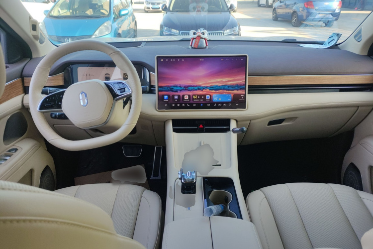 鸿蒙智行 问界M7 2024款 1.5T 智驾四驱Max版 5座中控内饰12