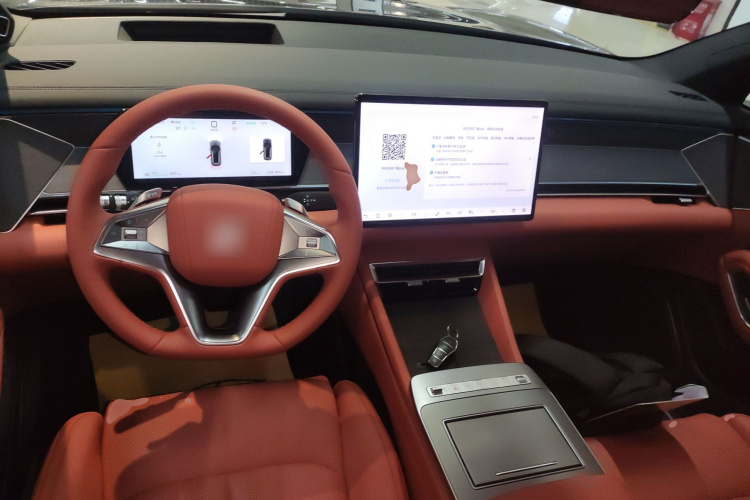 比亚迪 唐L 2025款 EV 600KM四驱激光雷达旗舰型中控内饰12