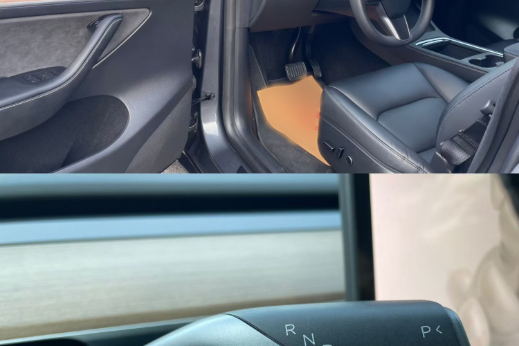 特斯拉 Model Y 2022款 长续航全轮驱动版中控内饰7002