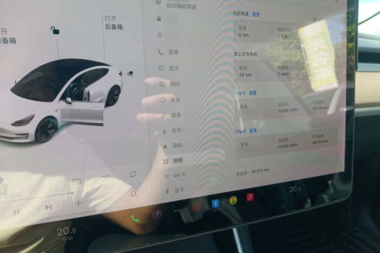 特斯拉 Model 3(进口) 2019款 标准续航后驱升级版(60度)局部细节14