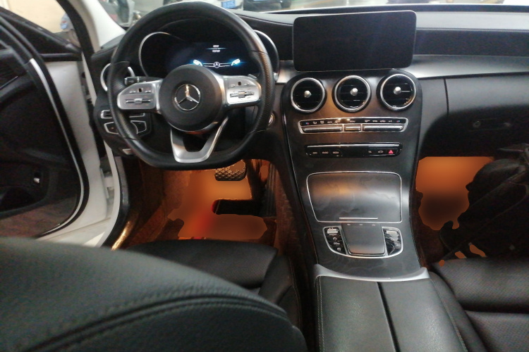 奔驰C级 2021款 C 200 L 时尚型运动版中控内饰13