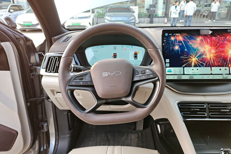 比亚迪 宋PLUS新能源 2025款 EV 智驾版 605km 旗舰型局部细节13