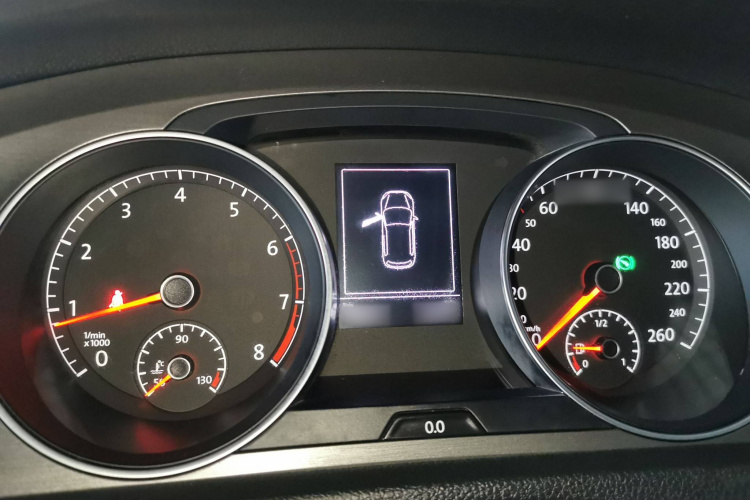 大众 高尔夫 2014款 1.6L 自动舒适型局部细节14