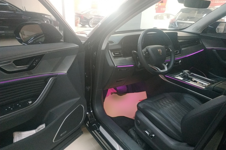 红旗HS5 2023款 2.0T 旗享Pro版中控内饰7003