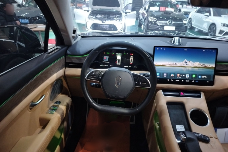 鸿蒙智行 问界M5 2022款 增程四驱至臻版中控内饰13