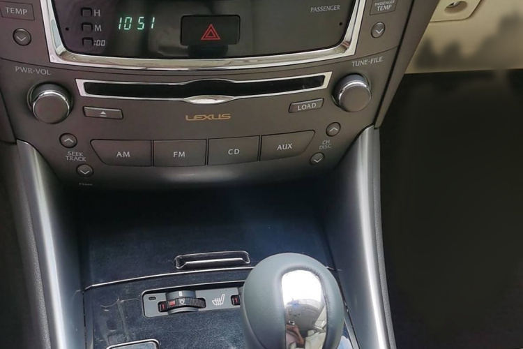 雷克萨斯IS 2011款 250 炫动版中控内饰7008