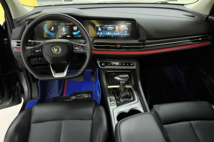长安CS55PLUS 2021款 蓝鲸版 1.5T DCT尊贵型中控内饰12